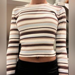 Cute striped sweater from garage!